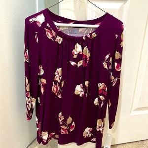 3 quarter sleeve top